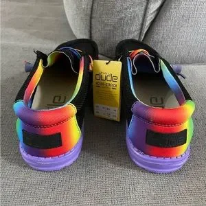 Hey Dude Wally Funk Pride Slip-On Shoes Size 12 Hey Dude | Shoes | Hey Dude Wally Stretch Pride Slip On  main image 4